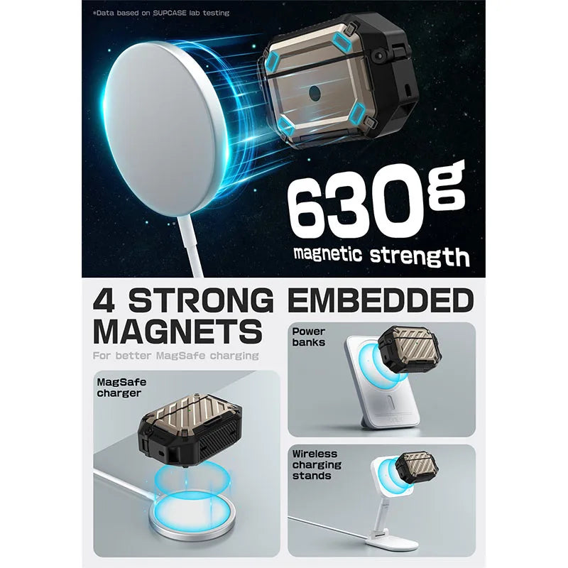 Hard-Case für AirPods Pro 3 Generation IP68 Schutz