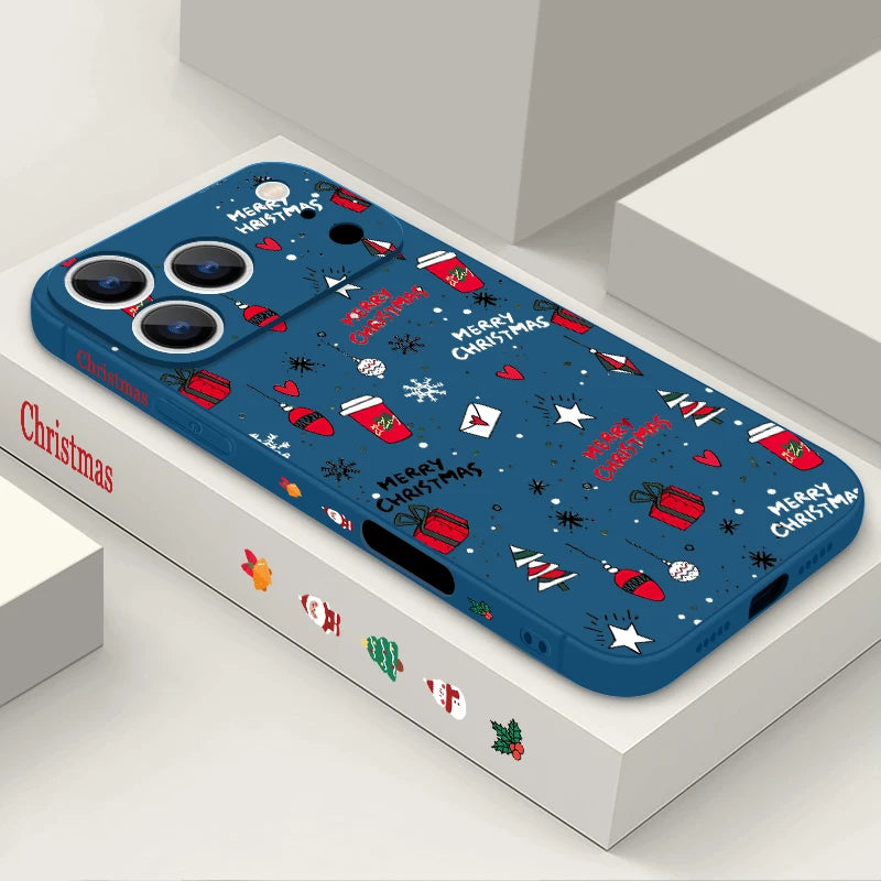 Weihnachts Handyhülle für iPhone 17 Pro Max mit Band