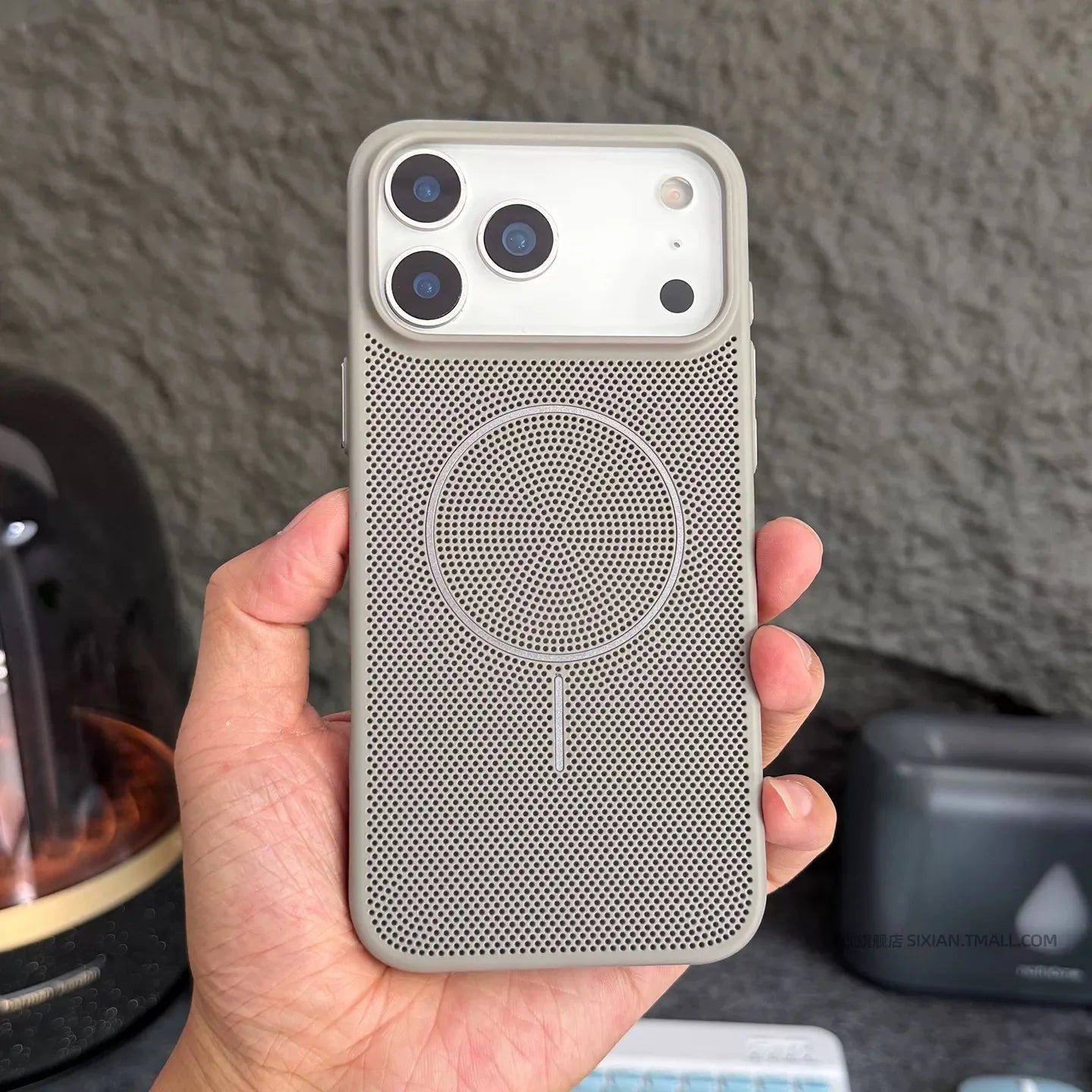 Luxus Kühl-Hardcase Magnetische Ladehülle