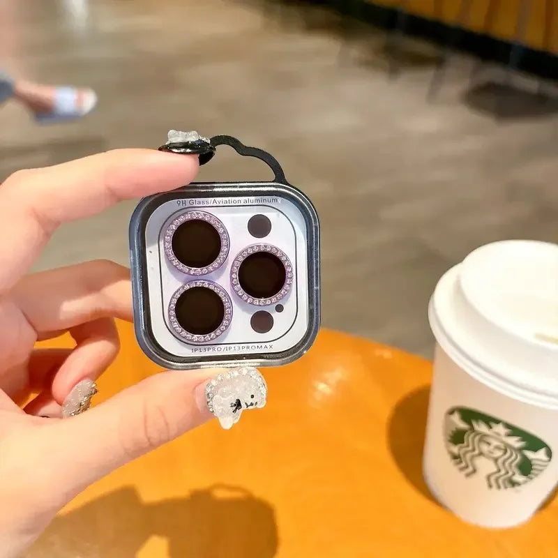 Diamant Kameraobjektivschutz für iPhone 17 Serie