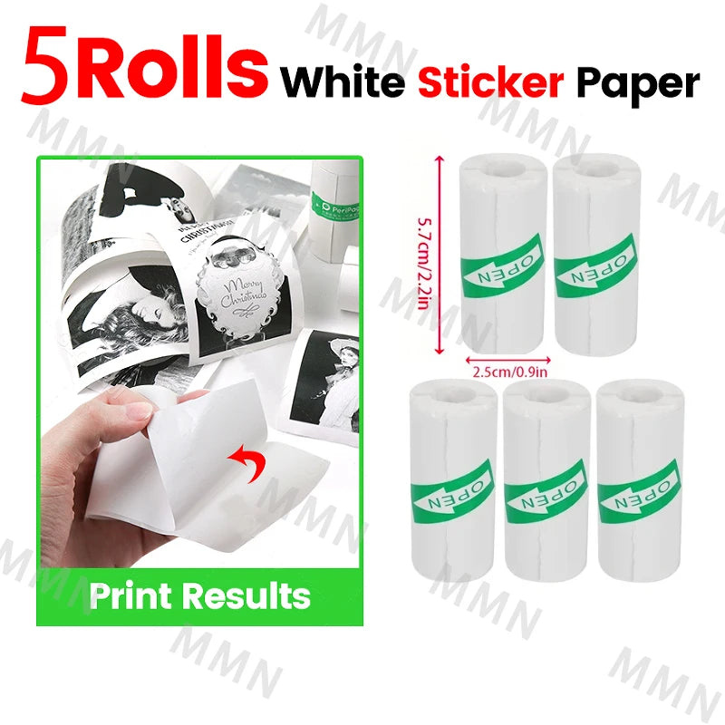 Mini Print Thermodrucker 58mm Bluetooth Fotodrucker