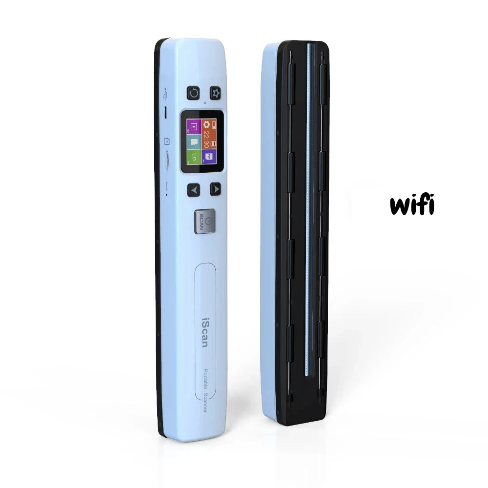 Tragbarer iScan Foto-Dokumentenscanner 1050 DPI WiFi