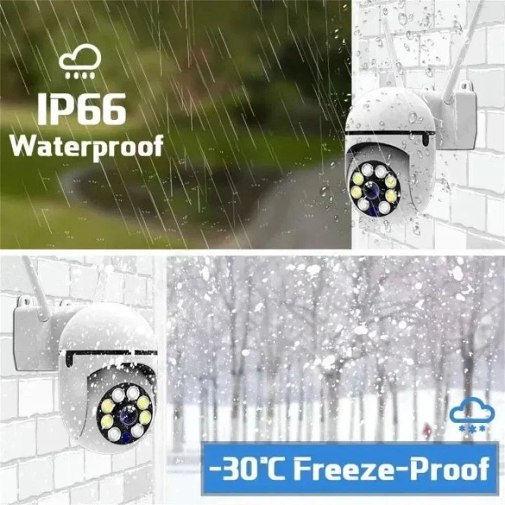 8MP WLAN Außenkamera mit HD, Farb-Nachtsicht & IP66