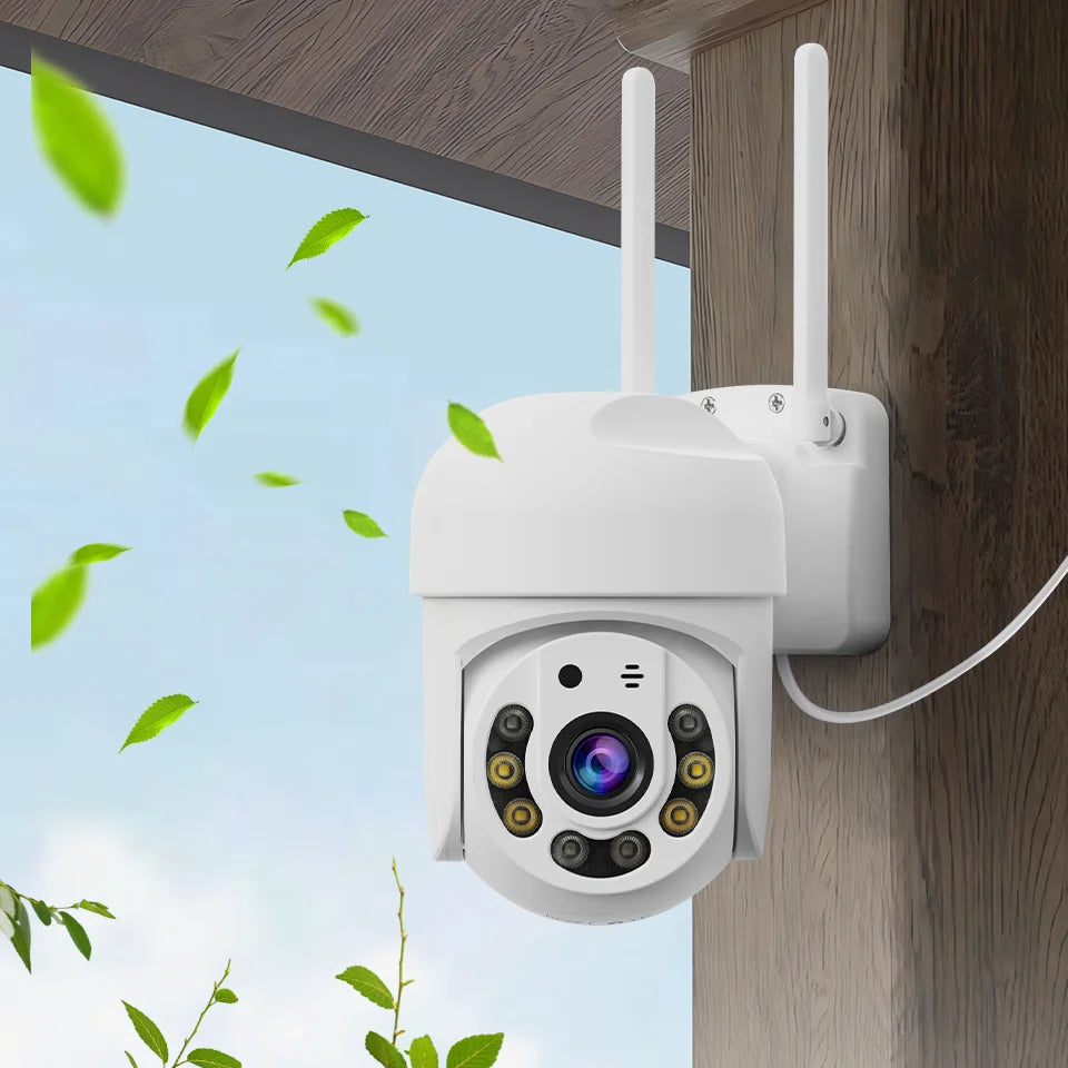 3MP Mini WLAN Kamera mit Schwenkfunktion & Audio IP65