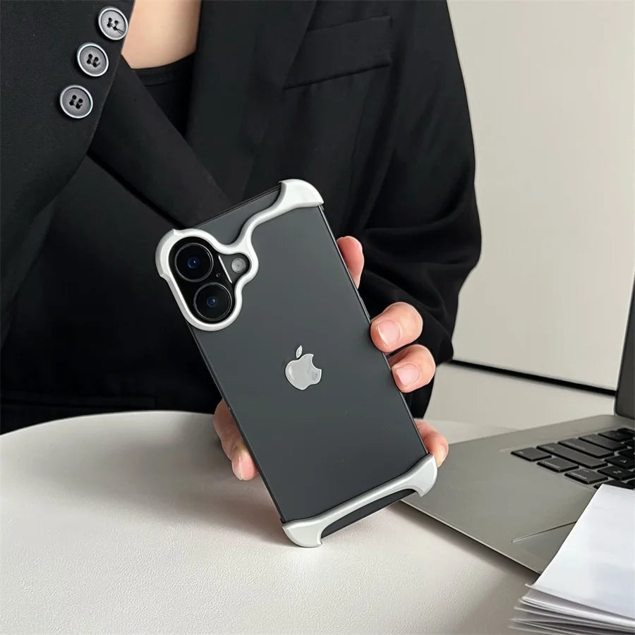Luxus Aluminium Bumper Hülle für iPhone 17 Pro Max