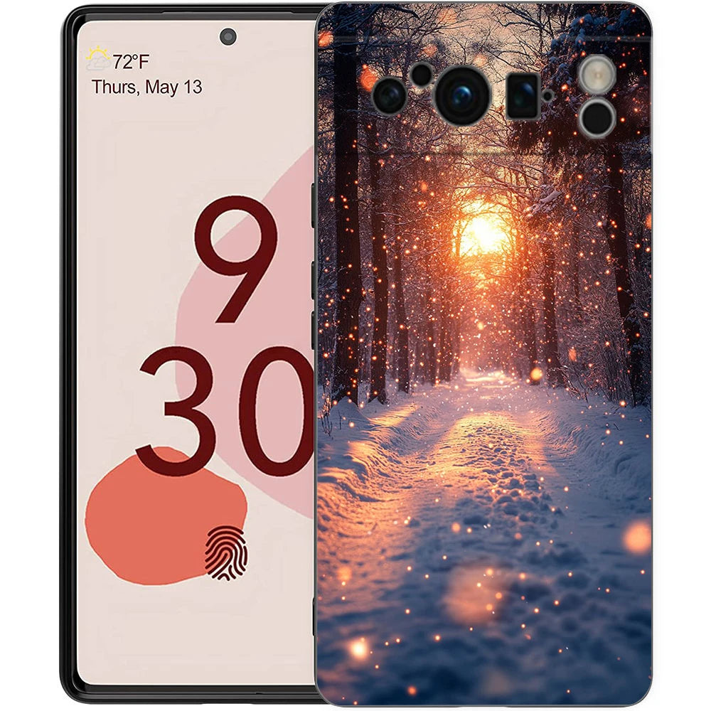 Winter TPU Hülle für Google Pixel 7, 8 & 9