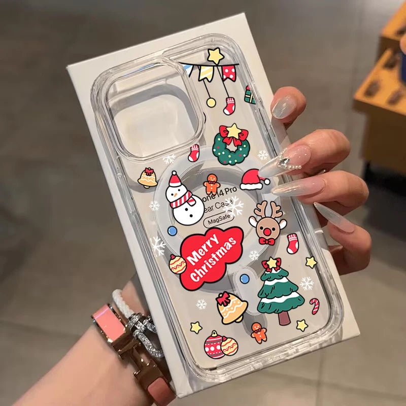 Süße Winter Weihnachtsbaum Handyhülle für Samsung