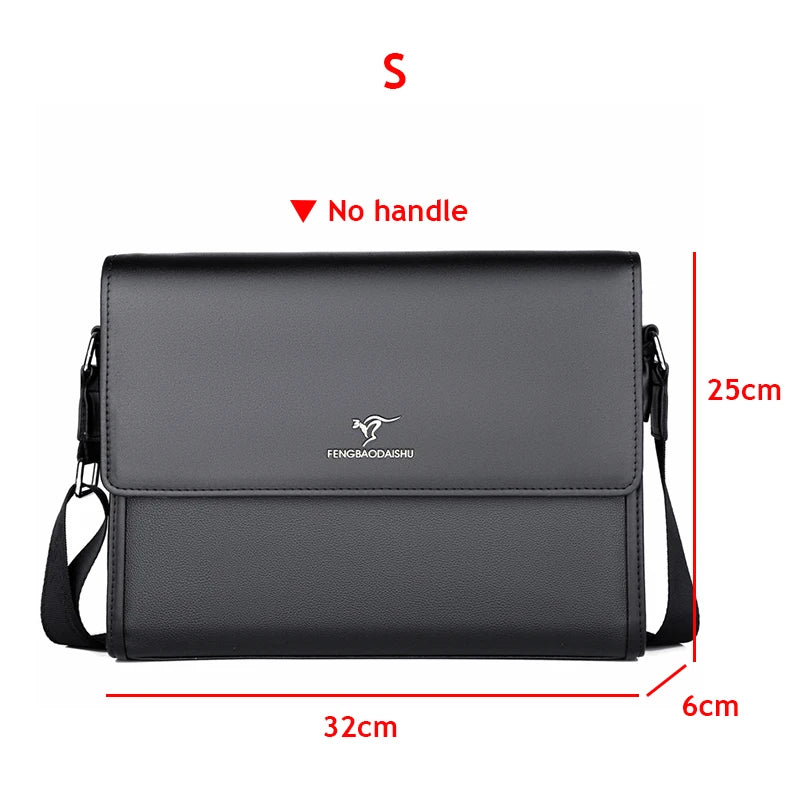 Luxus Leder Aktentasche Herren A4 Tasche