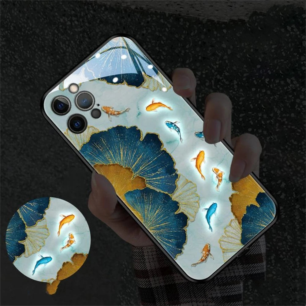 LED Luxus Hülle Reichtum für Samsung Galaxy S25