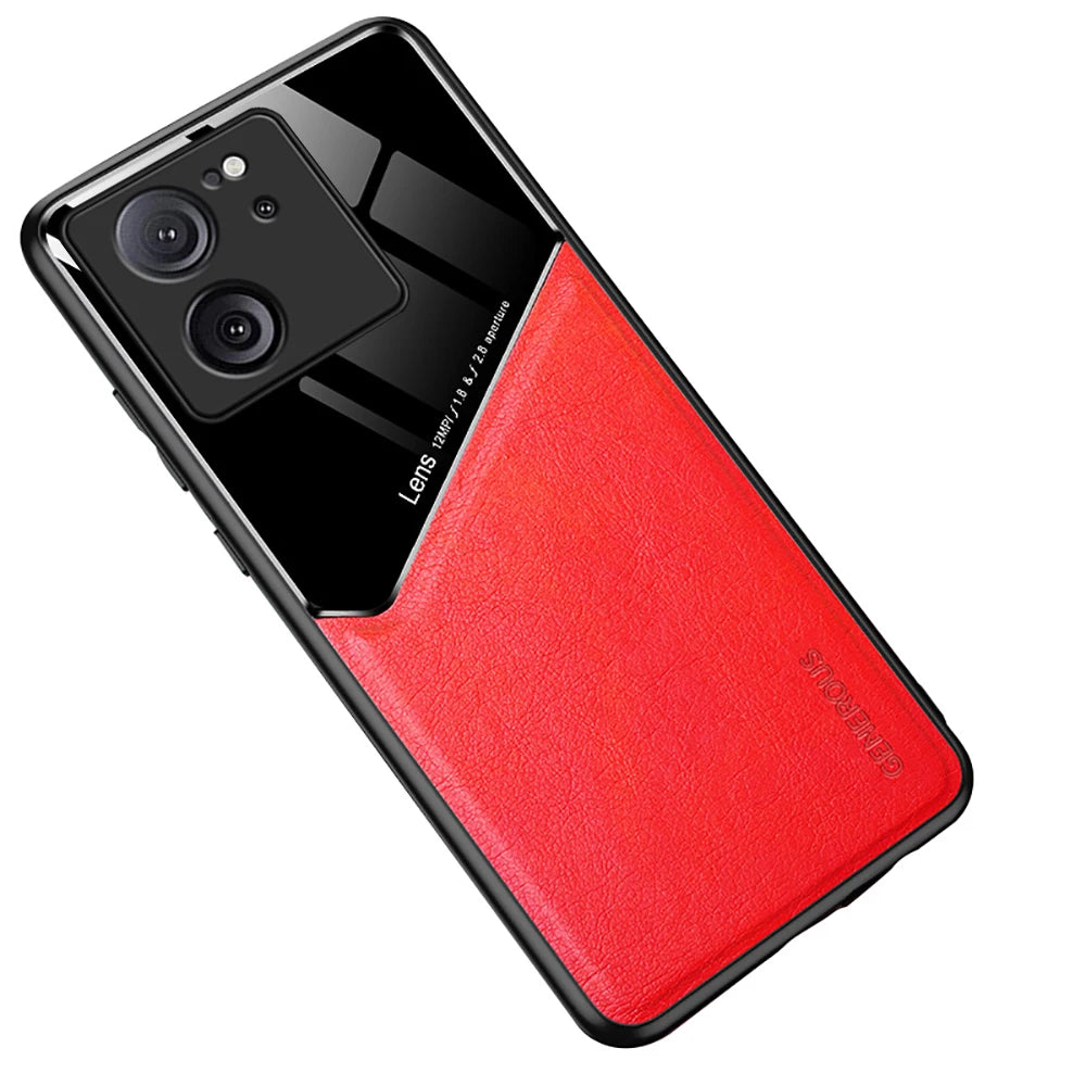 Plexiglas Lederhülle für Xiaomi 13T Pro
