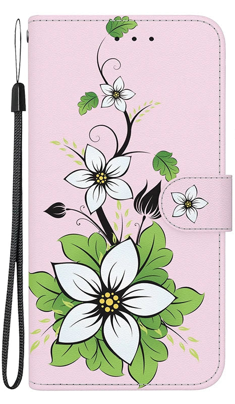 Stand Flip Wallet Case for Samsung Galaxy S25 Cartoon