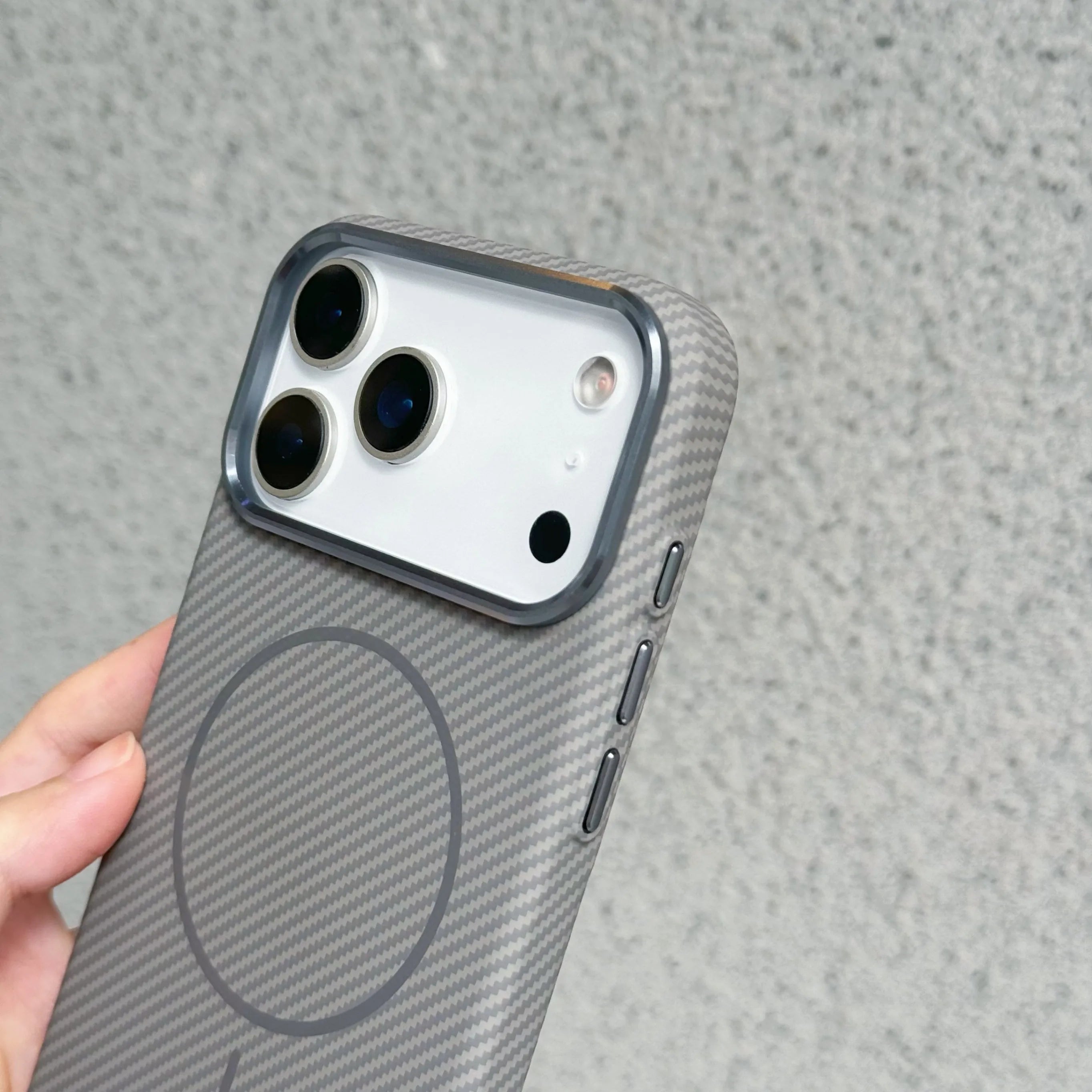 Luxuriöse magnetische iPhone 17 Pro Max Hülle 2025