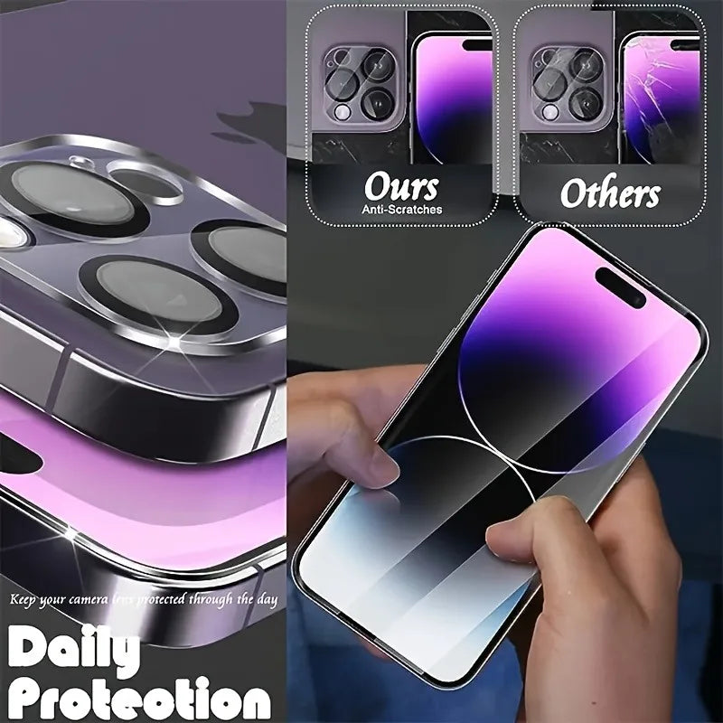 3er Set Panzerglas & Kamera Schutz für iPhone 17