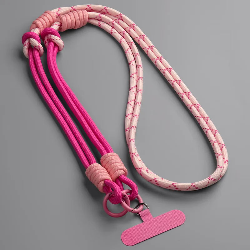3-in-1 Handy-Umhängeband mit Handschlaufe & Clip