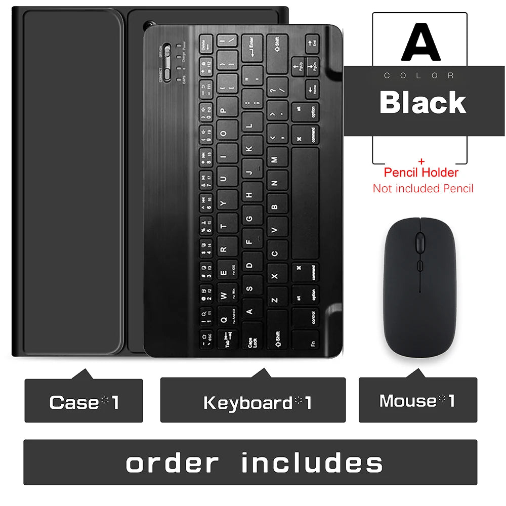 Kabellose Tastatur & Maus für iPad Hülle