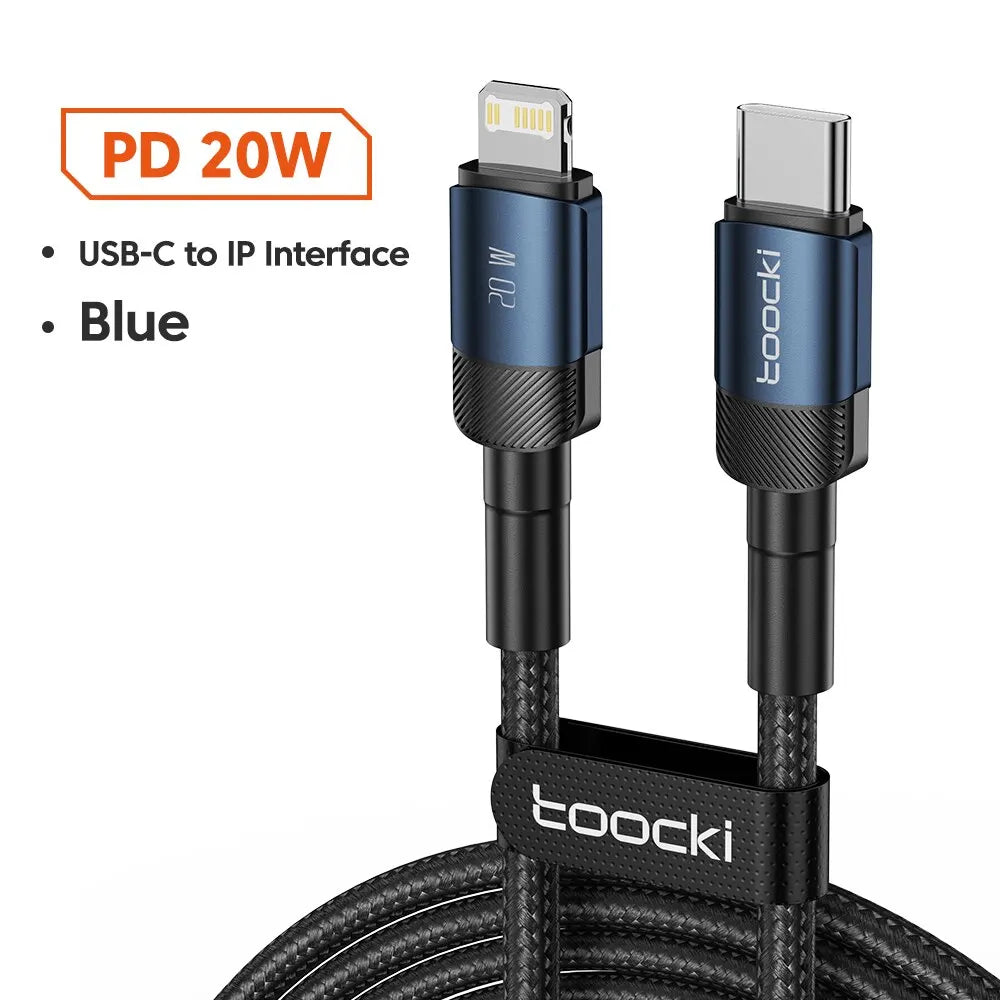 Toocki USB Typ C Schnellladekabel