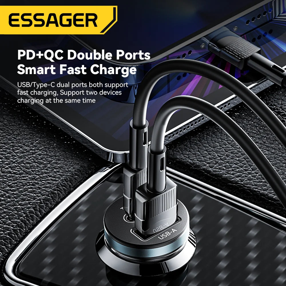 30W USB-C Autoladegerät Schnellladung