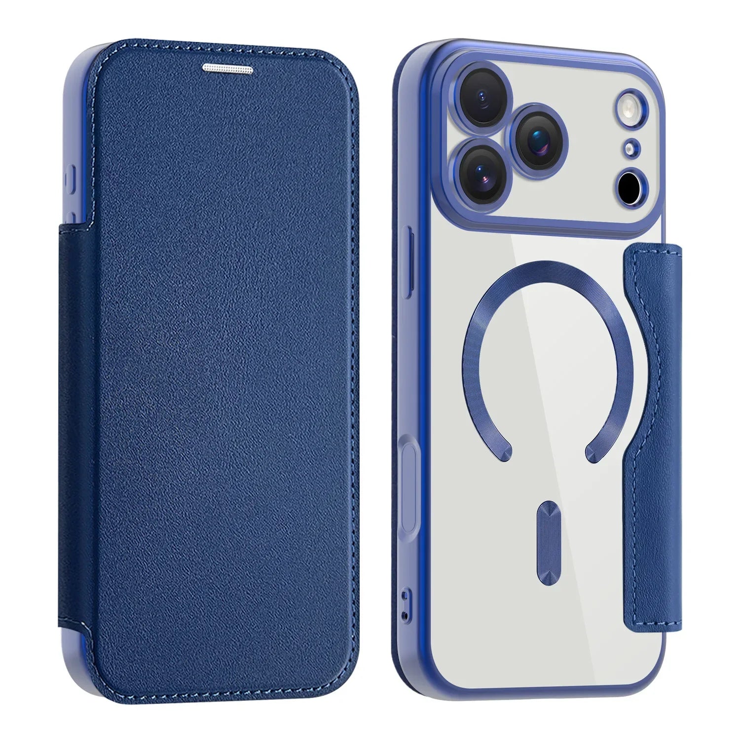 Lederhülle für iPhone 17 Pro Max mit Kartenfach