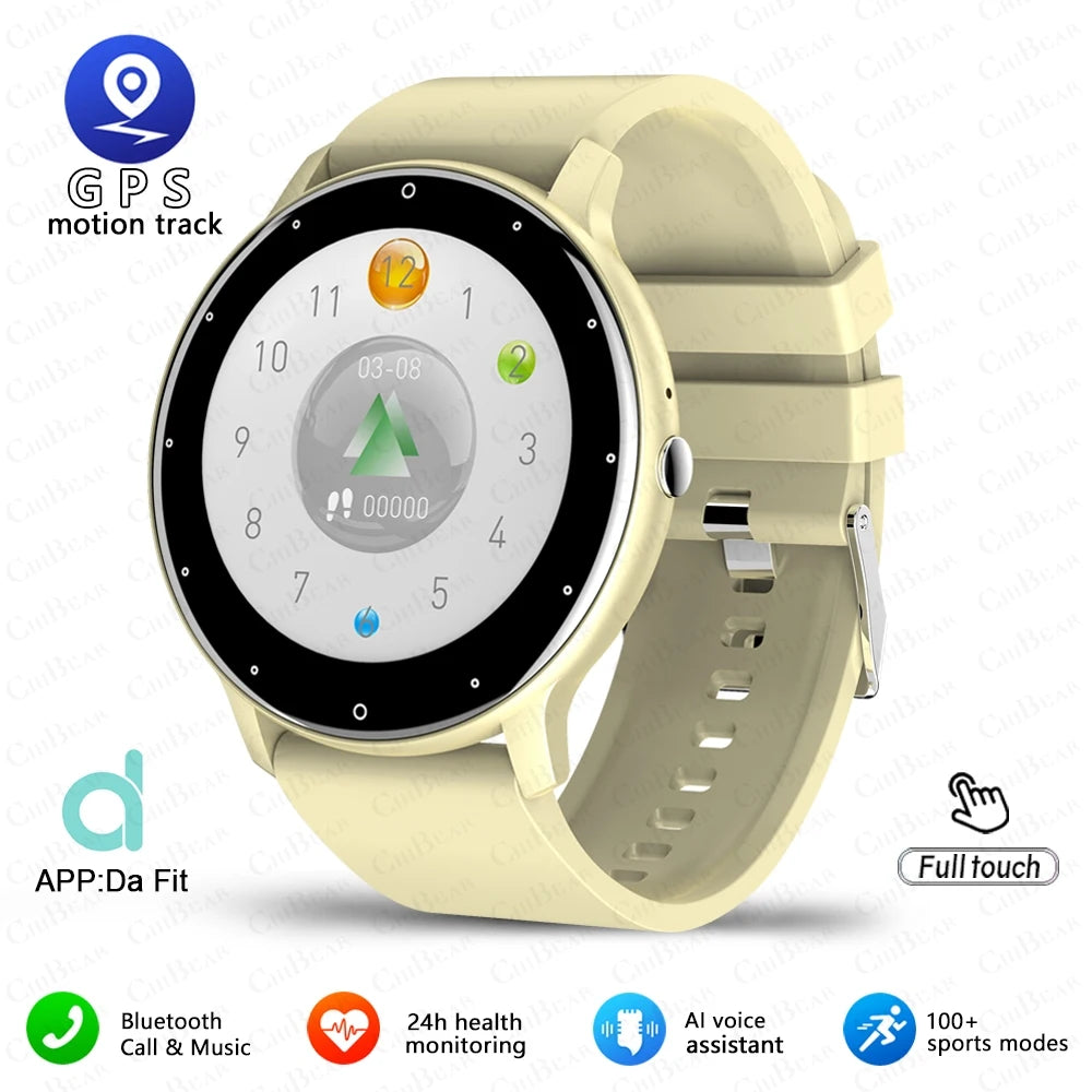 Ultraleichte Herren Smartwatch 2025 mit Bluetooth-Anruf