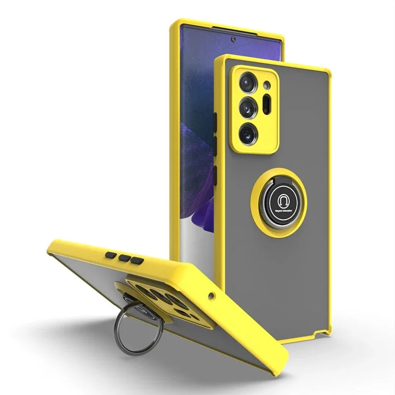 Magnetische Ringhalter Hülle für Samsung Galaxy S25