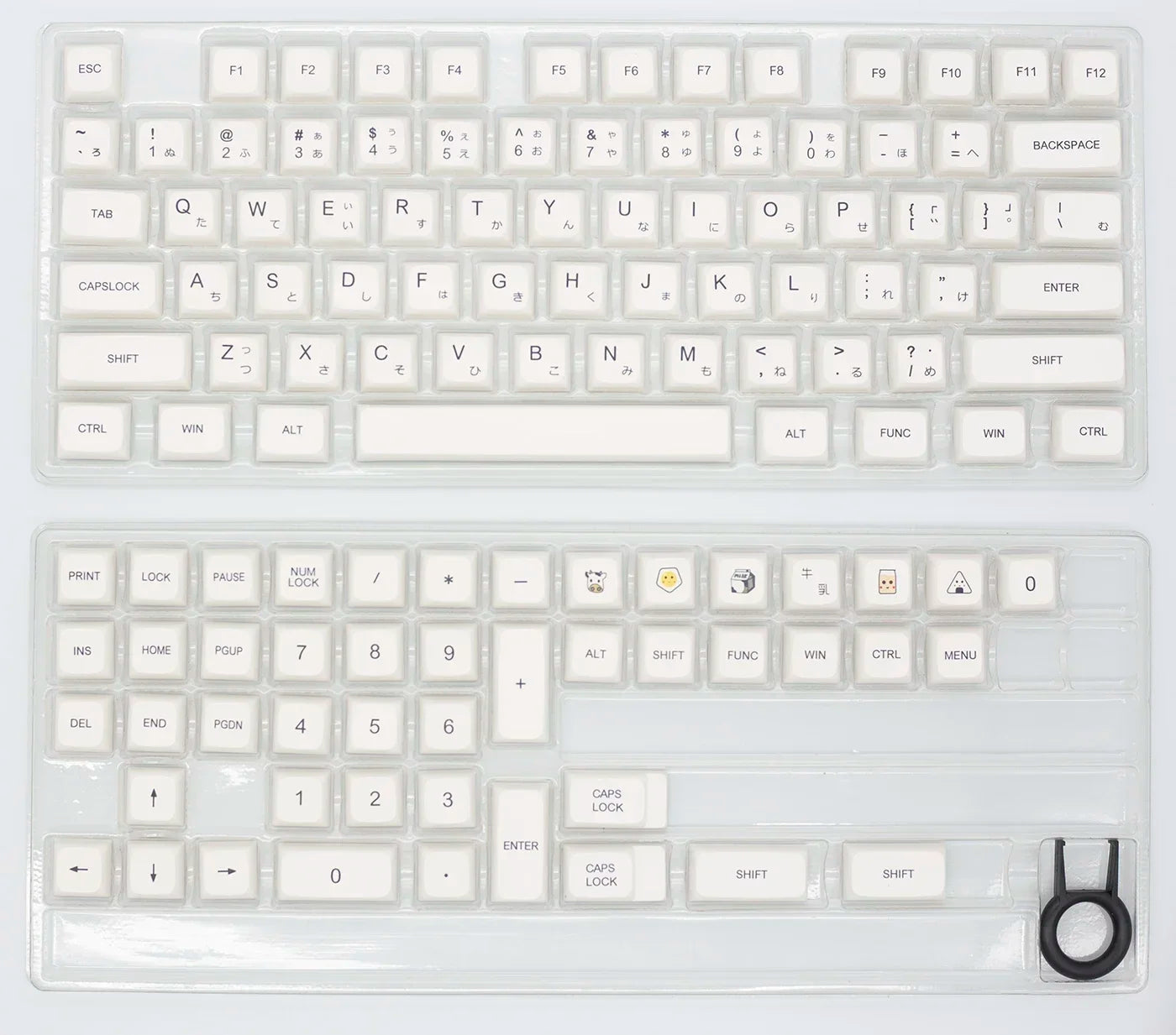 Milchthema Tastenkappen XDA PBT