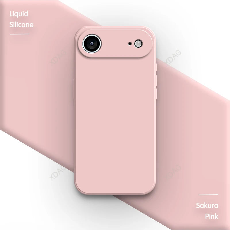Weiche Silikonhülle für iPhone 17 Pro Max Air