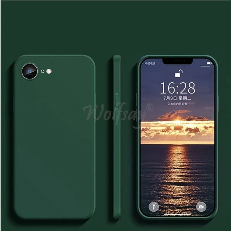 iPhone 16e Silikonhülle Flüssig Gummi
