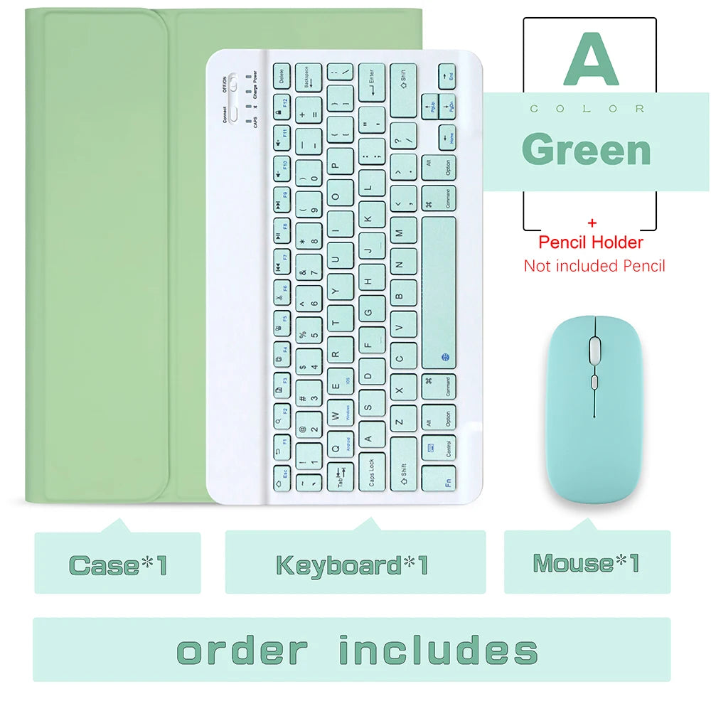 Kabellose Tastatur & Maus für iPad Hülle