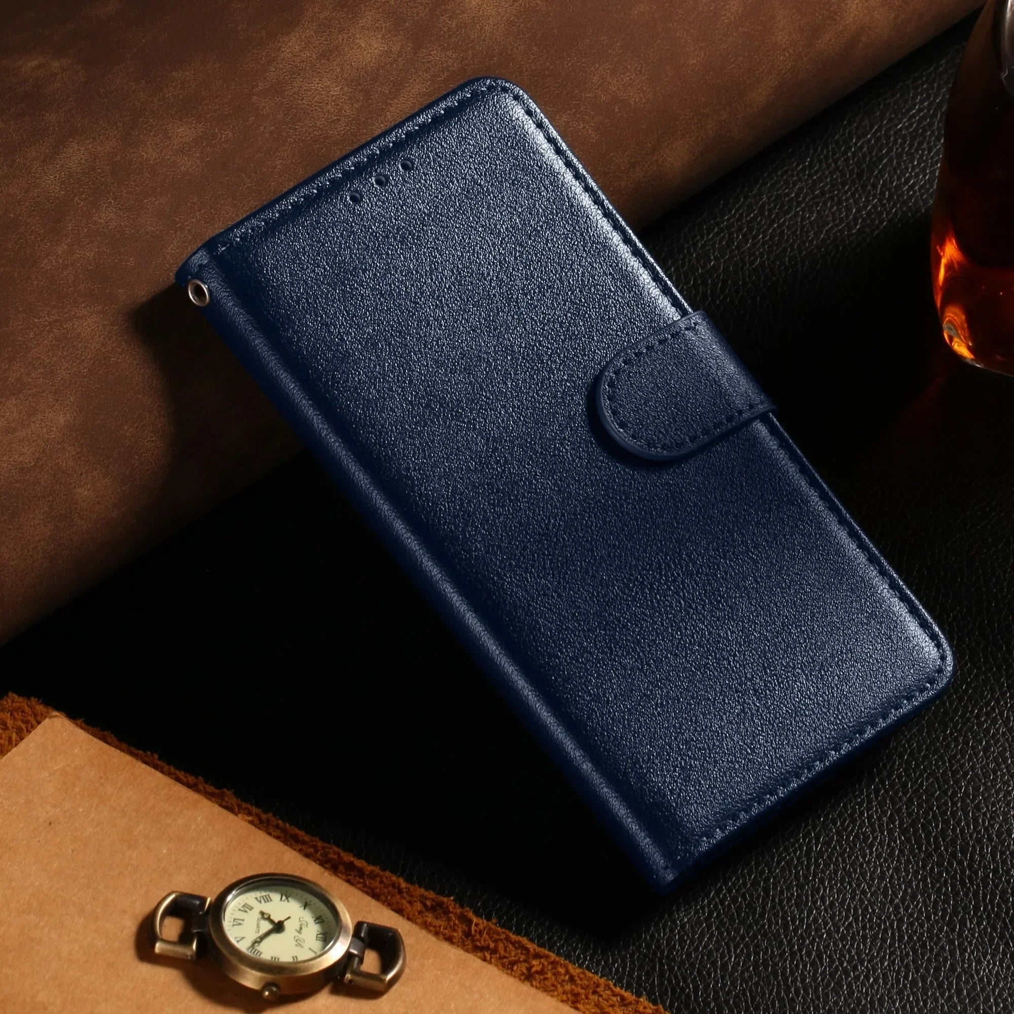 Samsung Galaxy Leder Flip Wallet