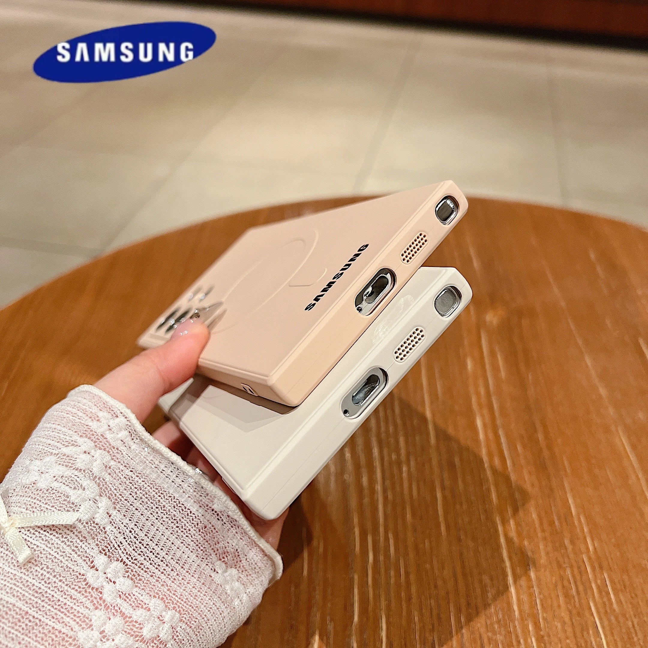 Luxus Silikon-Magnethülle Samsung