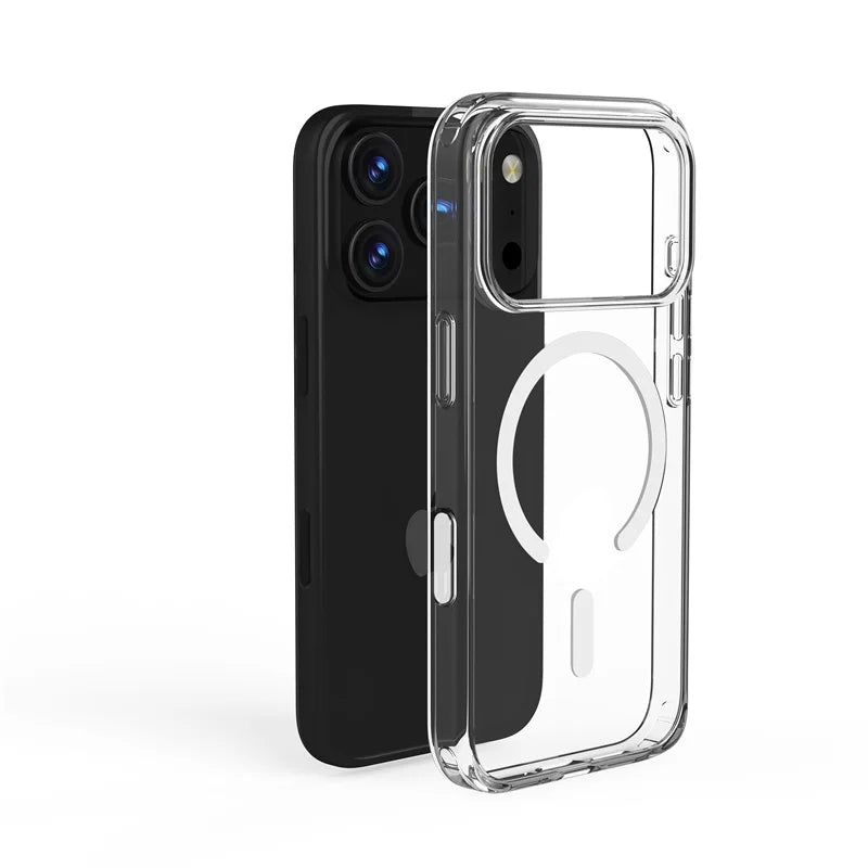 Transparente MagSafe-Hülle mit Kameraschutz iPhone 17