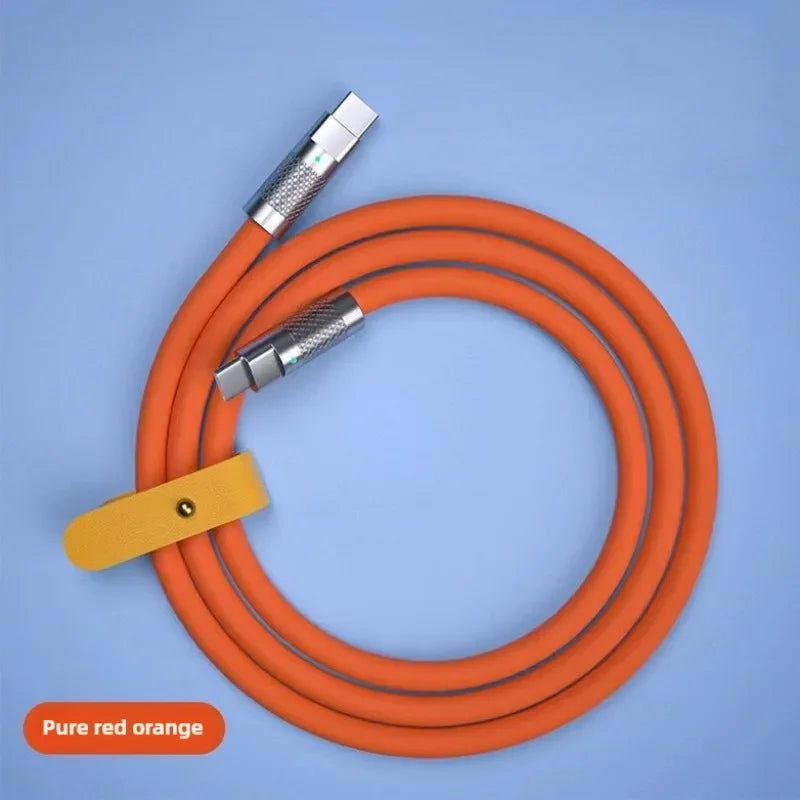 120W 7A Super Schnellladung USB-C Kabel