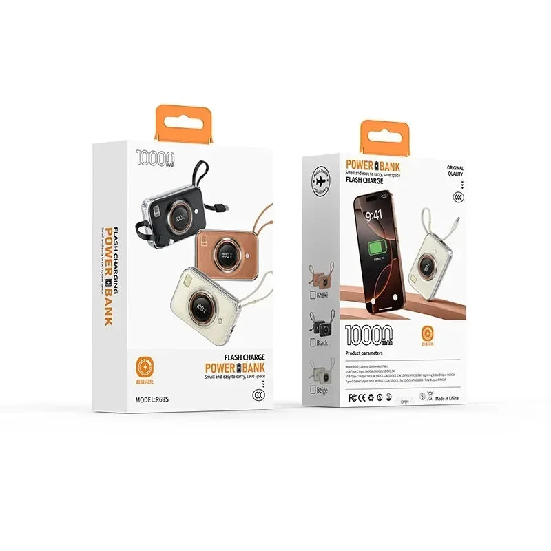 Mini Powerbank 10000mAh 66W Schnell