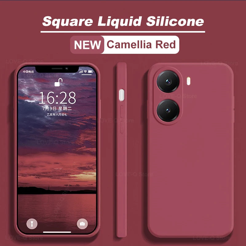 Poco X7 Pro Silikon Stoßfeste Hülle