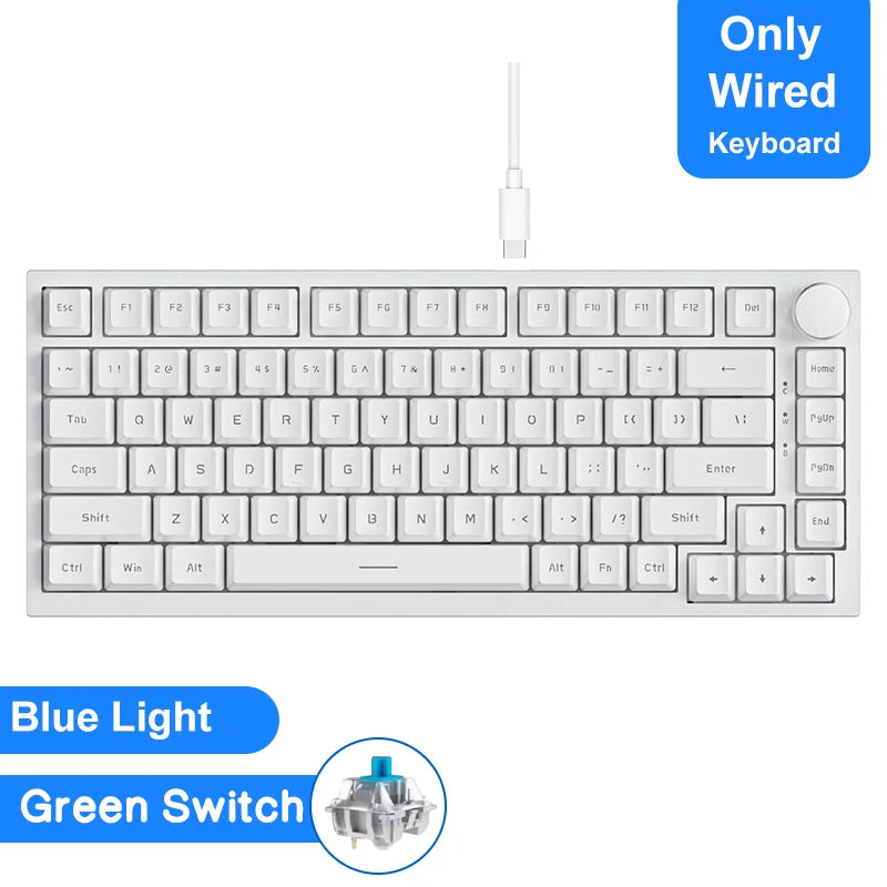 Ajazz AK820 Pro Gaming-Tastatur 3in1