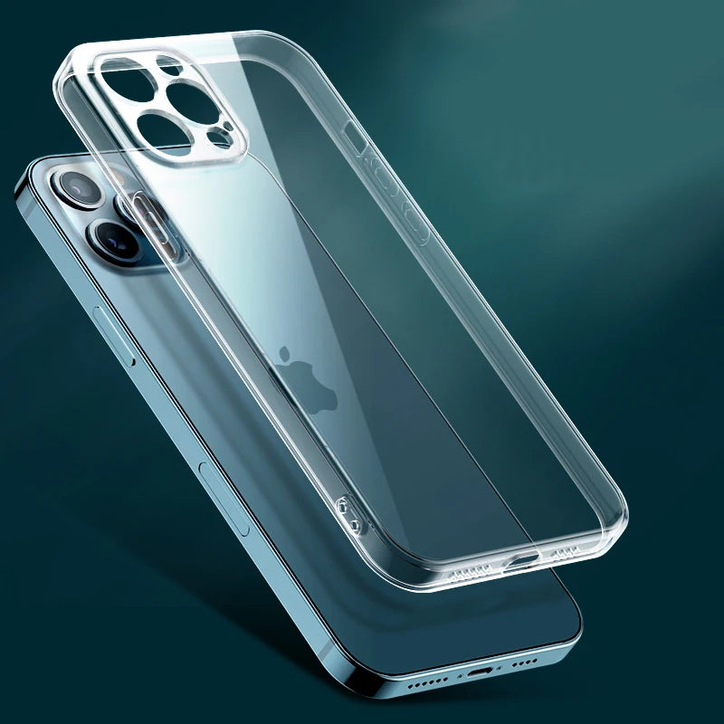 Ultradünne transparente Silikonhülle iPhone