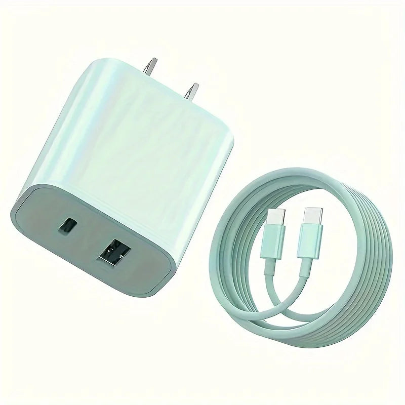 20W USB-C Schnellladegerät mit Kabel