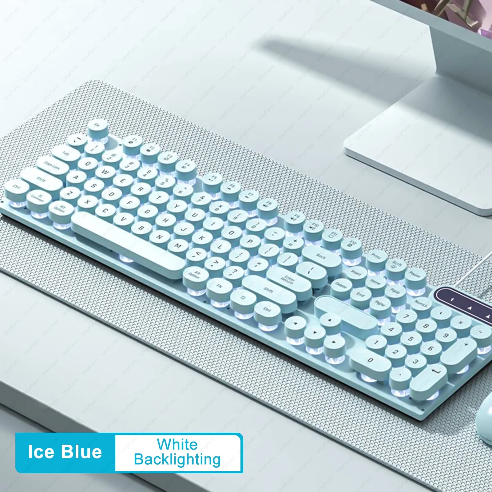 104-Tasten Gaming Tastatur RGB