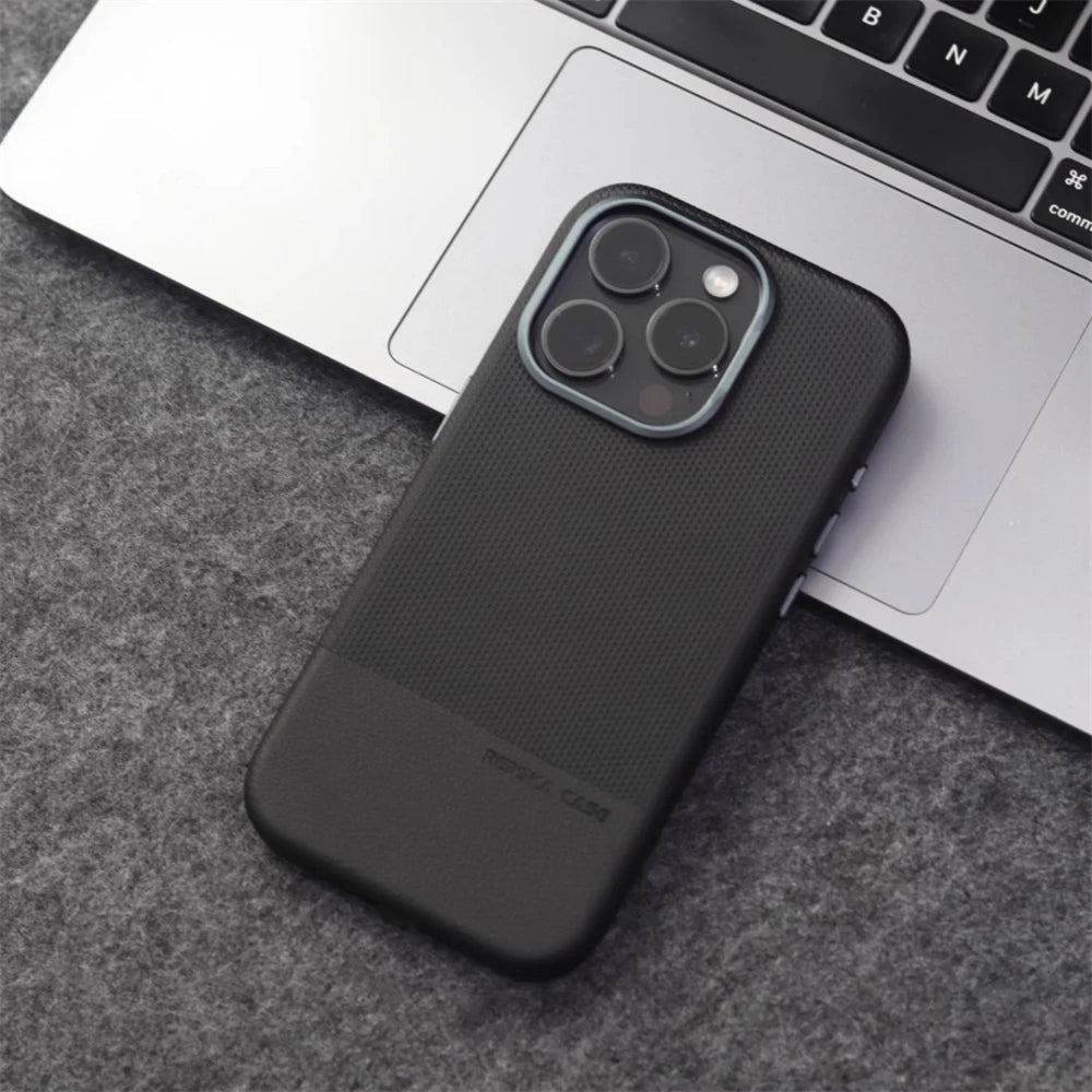 Business Lederhülle für iPhone 17 Pro Max MagSafe