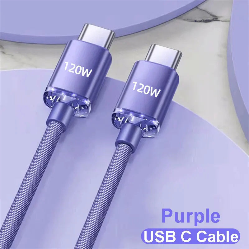 Nnbili 120W USB-A auf USB-C Kabel