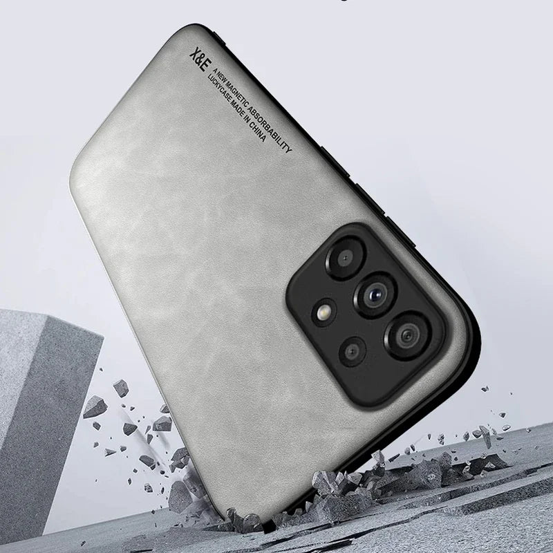Magnetische Lederhülle für Samsung