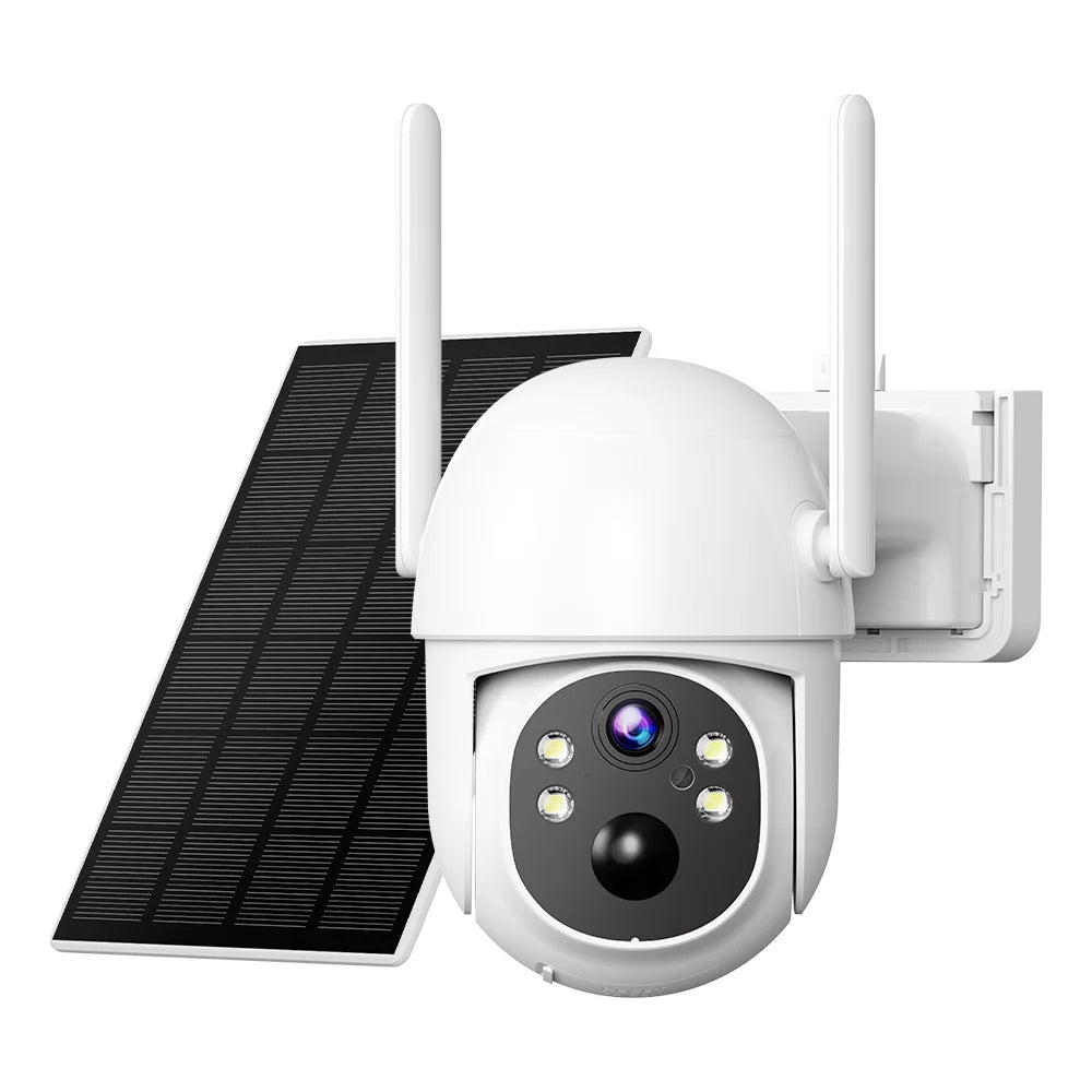 3MP Solar WLAN Außenkamera mit Farb-Nachtsicht