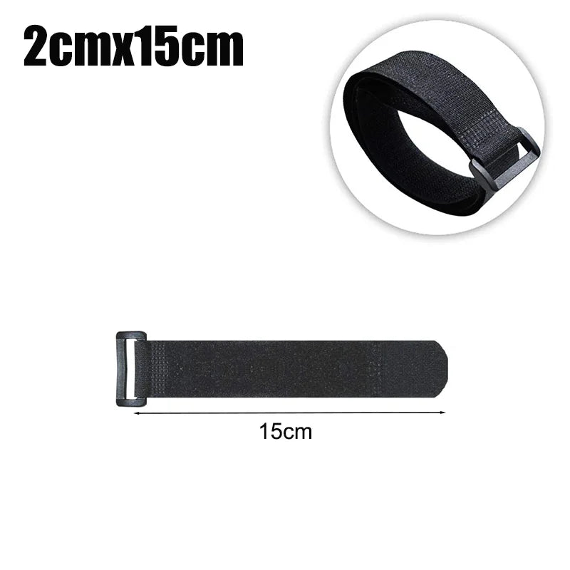 50er Set Wiederverwendbare Nylon Kabelbinder Clips