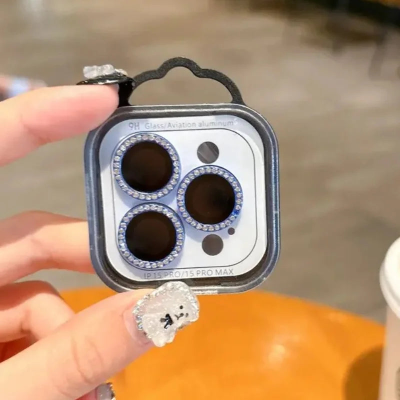 Diamant Kameraobjektivschutz für iPhone 17 Serie