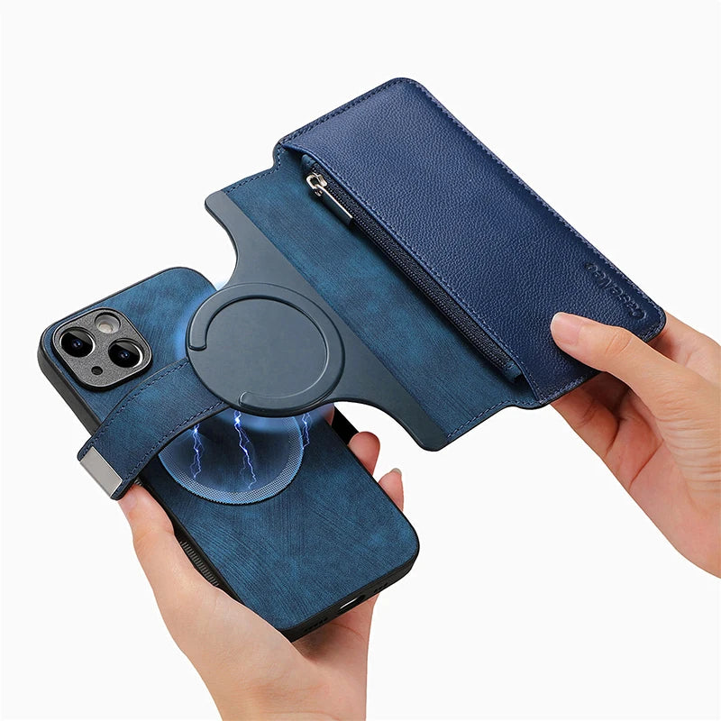 Magnetic 2-in-1 wallet for iPhone 17