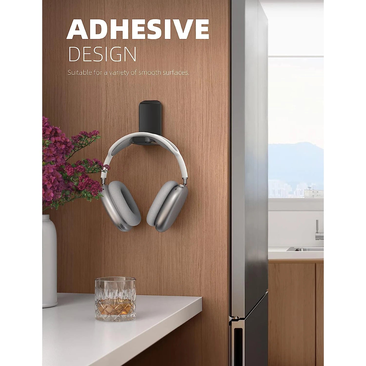 Faltbarer hängender Kopfhörerhalter für Büro und Zuhause