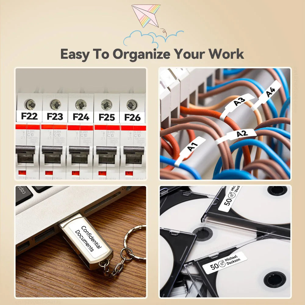 Marklife P12 Mini Bluetooth Etikettendrucker tragbar