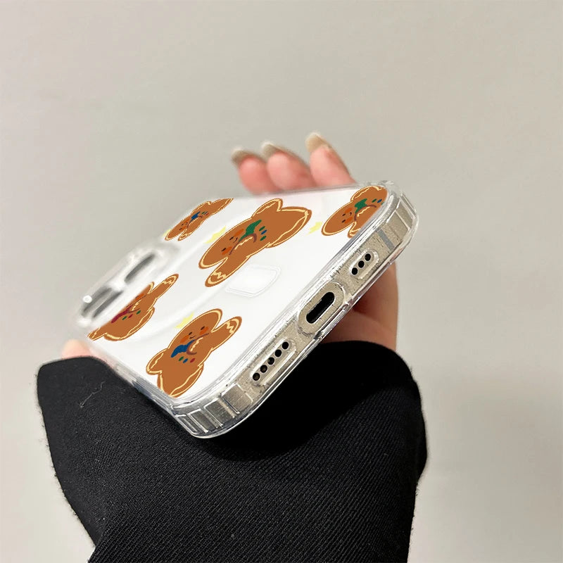 Weihnachts Lebkuchenmann Hülle für iPhone 17