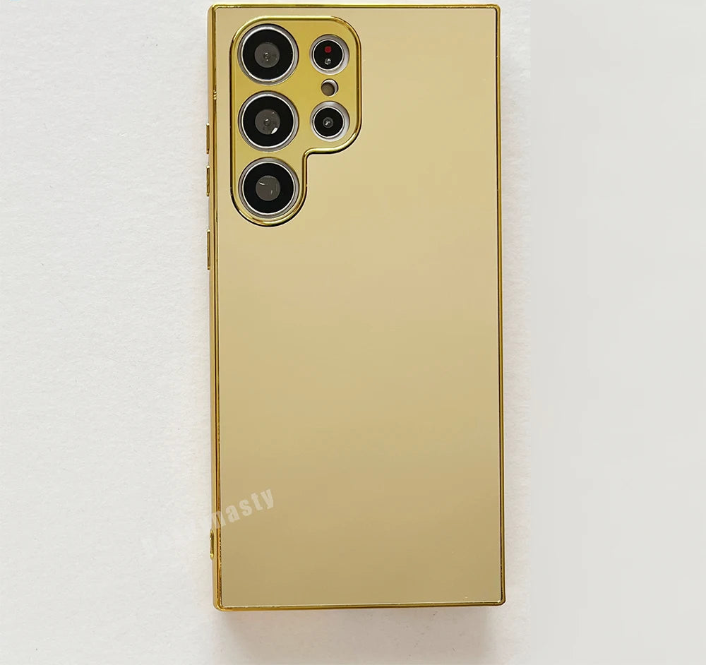Spiegel Glanz Hülle für Samsung Galaxy S25 Ultra
