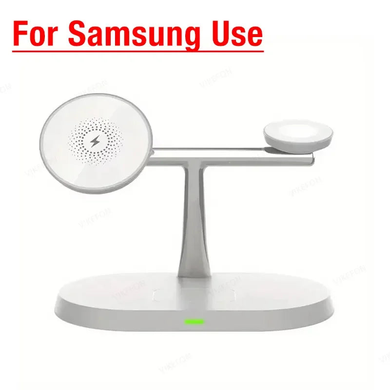 3-in-1 Magnet-Ladestation für iPhone & Galaxy